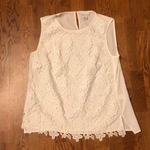 Liz Claiborne Professional White Tank